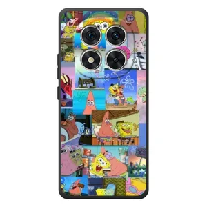 Силиконовый чехол Спанч Боб на Xiaomi Poco M8 Про (Комиксы Спанч Боб)