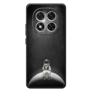 Силіконовый Чохол з принтом "Космонавти" на Xiaomi Poco M8 Pro (Космонавт романтик)