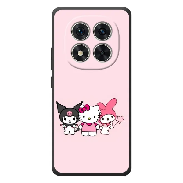 Чехол с рисунком «Куроми Мелоди Китти» для Xiaomi Poco M8 Pro Чехол с рисунком «Куроми Мелоди Китти» для Xiaomi Poco M8 Pro