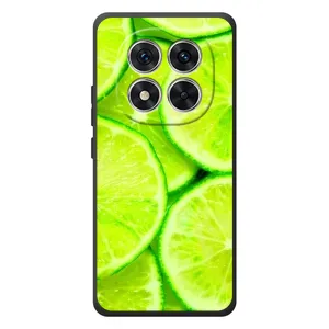 Чехол с изображением вкусной еды для Xiaomi Poco M8 Pro (Лайм)