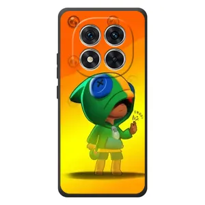 Чохол Бравл Старс для Xiaomi Poco M8 Pro (LEON в кофті)