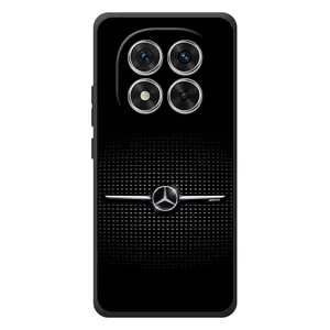 Силиконовый бампер с картинкой машины на Xiaomi Poco M8 Pro (Mercedes)