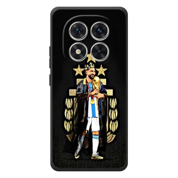 Чехол с рисунком «Месси король» для Xiaomi Poco M8 Pro