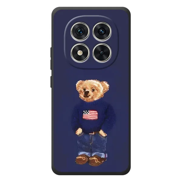 Чехол с рисунком «Мишка USA» для Xiaomi Poco M8 Pro
