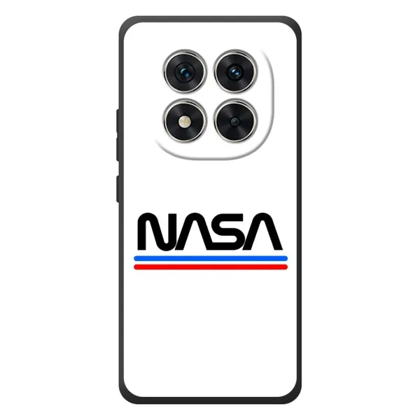Чехол с рисунком «NASA на белом фоне» для Xiaomi Poco M8 Pro Чехол с рисунком «NASA на белом фоне» для Xiaomi Poco M8 Pro