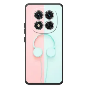 Девчачий Чехол для Xiaomi Poco M8 Pro (Наушники)