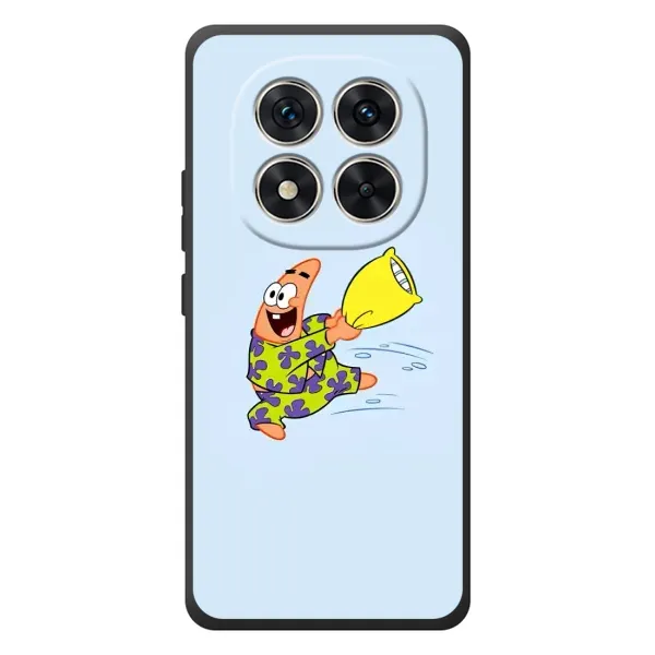 Чехол с рисунком «Патрик с подушкой» для Xiaomi Poco M8 Pro