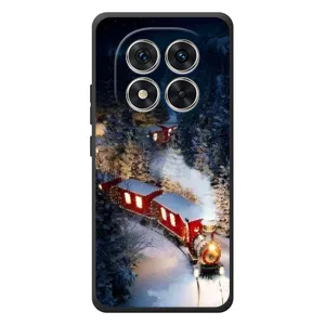 Силиконовый бампер на рождество для Xiaomi Poco M8 Pro (Поезд)