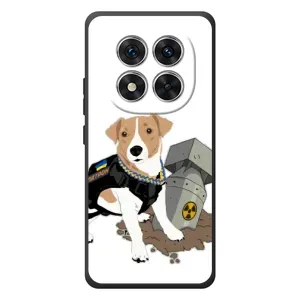 Чехол с принтом Собаки Патрон для Xiaomi Poco M8 Pro (Пёс Патрон с ракетой)