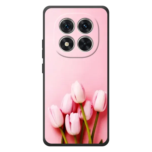 Чохол з малюнком «Рожеві тюльпани» для Xiaomi Poco M8 Pro Чохол з малюнком «Рожеві тюльпани» для Xiaomi Poco M8 Pro