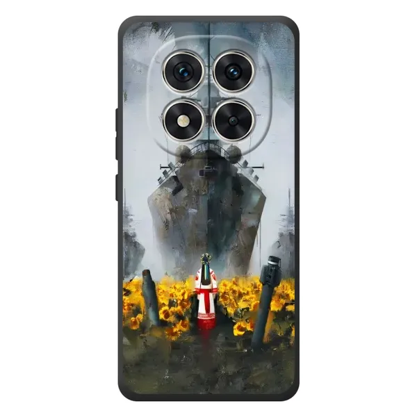 Чехол с рисунком «Смелость» для Xiaomi Poco M8 Pro