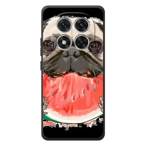 Чехол (ТПУ) Милые собачки для Xiaomi Poco M8 Pro (Смешной Мопс)