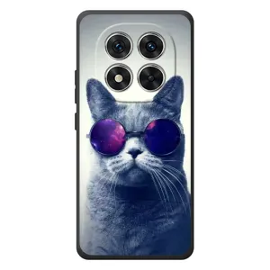 Бампер с изображением Котиков для Xiaomi Poco M8 Про (Стильный КОТ)