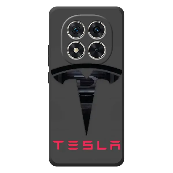 Чехол с рисунком «Logo TESLA» для Xiaomi Poco M8 Pro Чехол с рисунком «Logo TESLA» для Xiaomi Poco M8 Pro