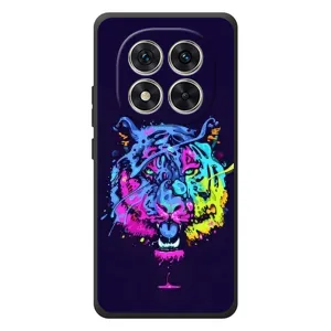 Силиконовый бампер с картинкой животных для Xiaomi Poco M8 Pro (Тигр-Арт)