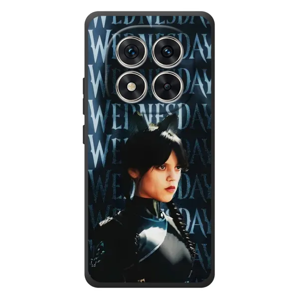 Чехол с рисунком «Уэнздей с ушками» для Xiaomi Poco M8 Pro Чехол с рисунком «Уэнздей с ушками» для Xiaomi Poco M8 Pro