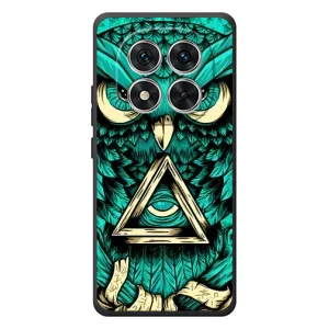Чехлы с принтом СОВЫ для Xiaomi Poco M8 Pro (Зеленая сова)