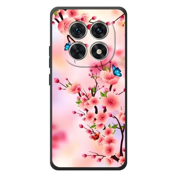 Чехол с рисунком «Бабочки на сакуре» для Xiaomi Poco M8 Чехол с рисунком «Бабочки на сакуре» для Xiaomi Poco M8