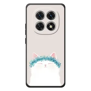 Чехол на тематику: Коты для Xiaomi Poco M8 (Белый котик)