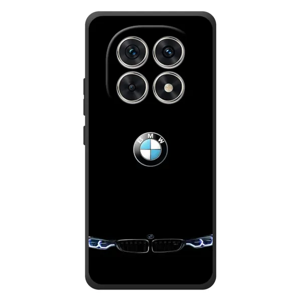 Чехол с рисунком «Черный BMW» для Xiaomi Poco M8