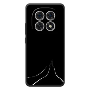 Чехол с картинками на черном фоне для Xiaomi Poco M8 (Дорога)