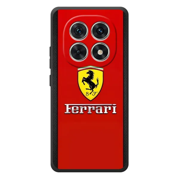Чехол с рисунком «Ferrari Logo» для Xiaomi Poco M8