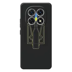 Чехол с картинкой (Патриотический ГЕРБ) на Xiaomi Poco M8 (Герб - Молотова)