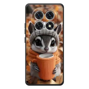 Друкований чохол 'Звірята з кавою' для Xiaomi Poco M8 (Гризунчик з кавою)