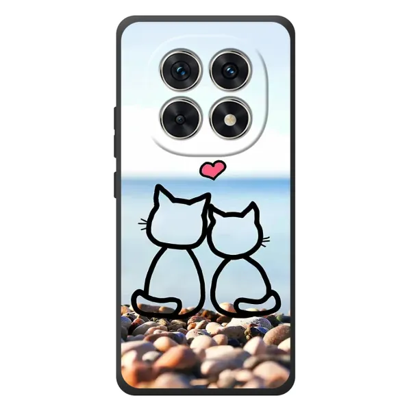 Чехол с рисунком «Котейки» для Xiaomi Poco M8 Чехол с рисунком «Котейки» для Xiaomi Poco M8