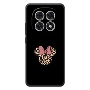 Чехол с леопардовым принтом на Xiaomi Poco M8 (Леопардовая Минни)