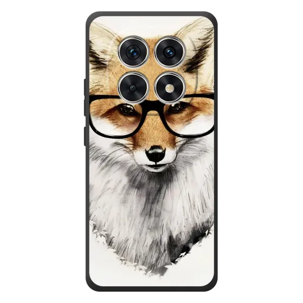Чехол с рисунком «Лисичка» для Xiaomi Poco M8