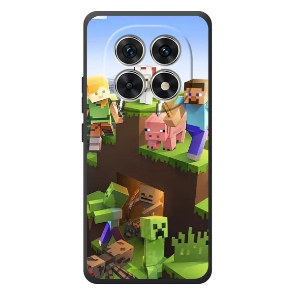 Чехол с рисунком «Майн-крафт» для Xiaomi Poco M8 Чехол с рисунком «Майн-крафт» для Xiaomi Poco M8