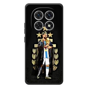 Чехлы Лео Месси Аргентина для Xiaomi Poco M8 (Месси король)