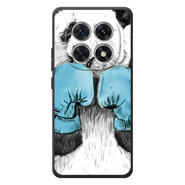 Чехол с рисунком «Панда боксер» для Xiaomi Poco M8