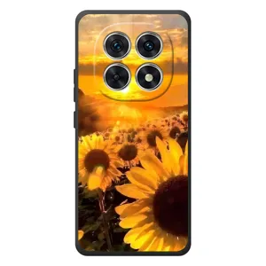Чохол з Квітами для Xiaomi Poco M8 (поле соняшників)