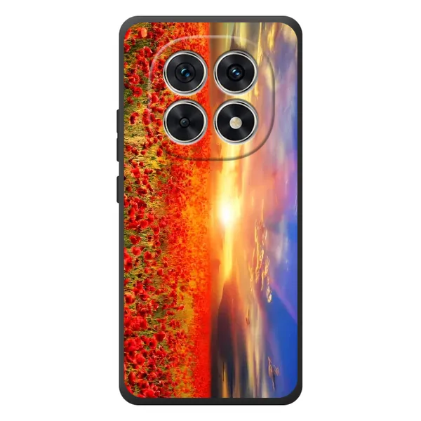 Чехол с рисунком «Поле тюльпанов» для Xiaomi Poco M8