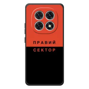 Чехлы УПА (Красно-Чёрный) на Xiaomi Poco M8 (Правый Серктор)