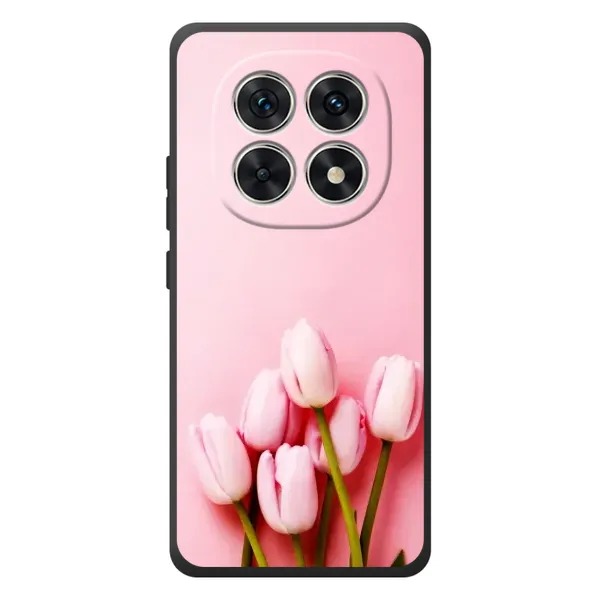 Чехол с рисунком «Розовые тюльпаны» для Xiaomi Poco M8