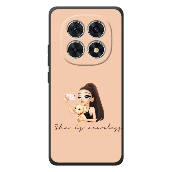 Чехол с рисунком «С собакой» для Xiaomi Poco M8