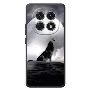 Чохол з Вовком на Xiaomi Poco M8 (Вовк і місяць)