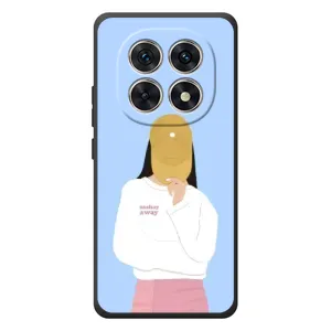 Силиконовый Чехол на Xiaomi Poco M8 с картинкой Стильных Девушек (Желтая кепка)