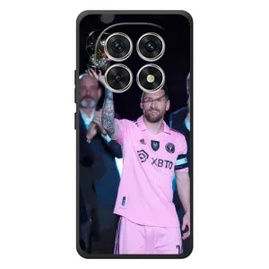 Чехлы Лео Месси в Майами на Xiaomi Poco M8 (Золотой мяч Месси)