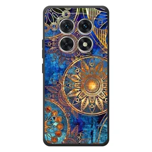 Чехлы со смыслом для Xiaomi Poco M8 (Золотые узоры)