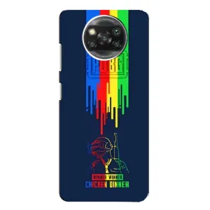 Чехол (TPU) с картинкой "Лого Пабг" на Xiaomi Poco X3 Pro (Арт Пабг)