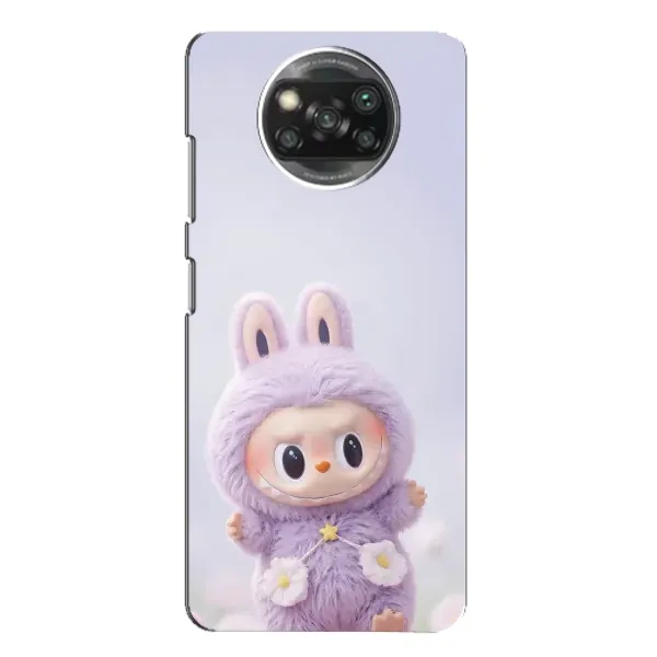 Чехол с рисунком «Фиолетовый Лабубу» для Xiaomi POCO X3 Pro Чехол с рисунком «Фиолетовый Лабубу» для Xiaomi POCO X3 Pro