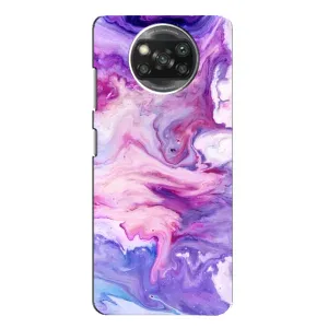 Чохли з тематикою "Мрамор" на Xiaomi Poco X3 Pro (Фіолетовий мрамор)