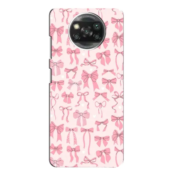 Чехол с рисунком «Фон бантики» для Xiaomi POCO X3 Pro Чехол с рисунком «Фон бантики» для Xiaomi POCO X3 Pro
