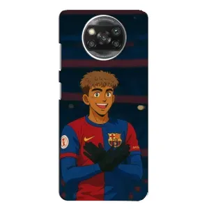 Чехол Ламин Ямаль на Xiaomi Poco X3 Pro (Футболист Ямаль)