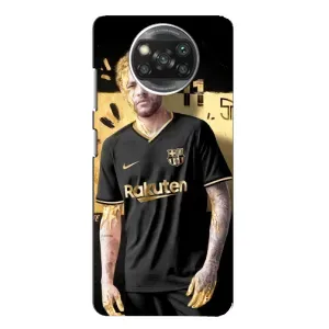 Силиконовый Чехол Xiaomi POCO X3 Pro (Gold Neymar)