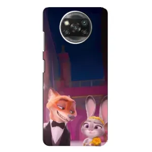 Силиконовый чехол с принтом Зоотрополіс для Xiaomi POCO X3 Pro (Главные герои)